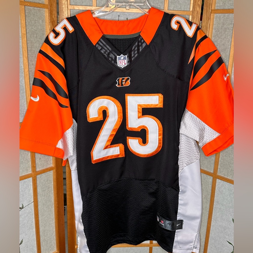 Cincinnati Bengals Giovani Bernard Official Nike Black NFL Jersey Adult Size L